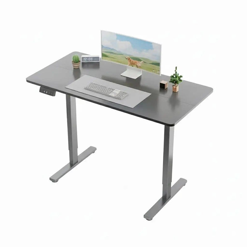 Electra Ergo Single Motor Sit Stand Desk Black 1.4m by sue-e furniture