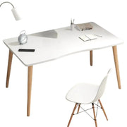 Ergonomic Office Desk with Rounded Corners by Habicare