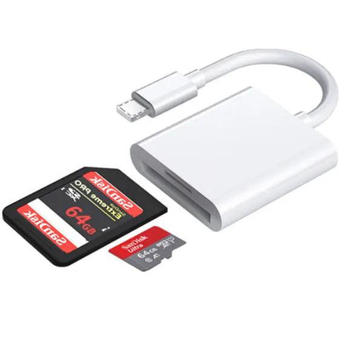 iPhone iPad Lightning to SD Card Reader Camera Adapter Phone Macbook by salelink.co.nz