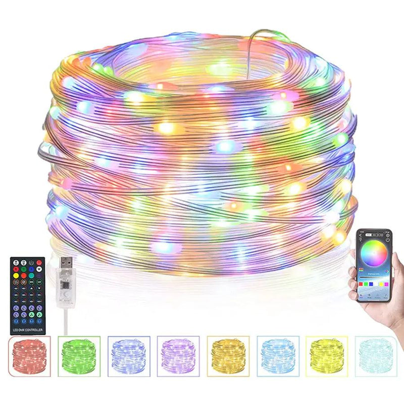 2M Smart LED String Lights RGBIC Strip by salelink.co.nz