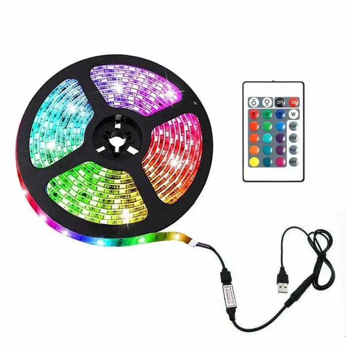 1M USB 60LED 5050 Strip Light Christmas TV Backlight by salelink.co.nz