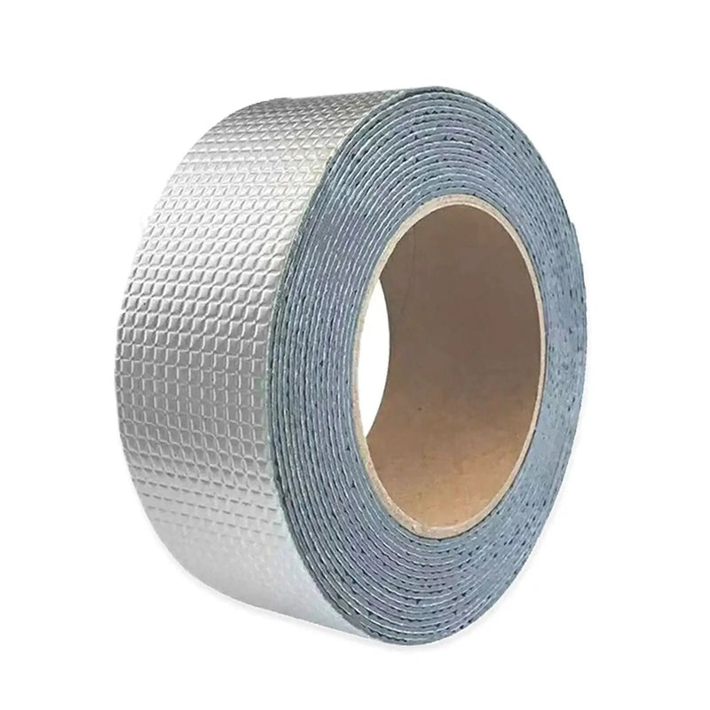 5cmx5M Waterproof Tape Butyl Seal Rubber Roof Repair Aluminum Foil Tape by salelink.co.nz