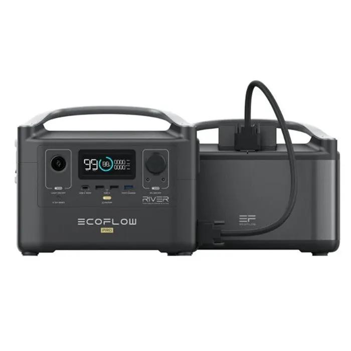 EcoFlow RIVER PRO + RIVER PRO Extra Battery by salelink.co.nz
