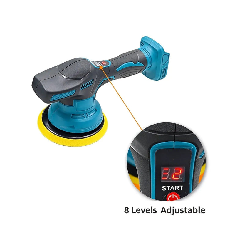 salelink.co.nz Unbranded 18V Cordless Rotary Polisher Buffer Sander Fits Makita Battery(No Battery) 18V Cordless Rotary Polisher Buffer Sander Fits Makita