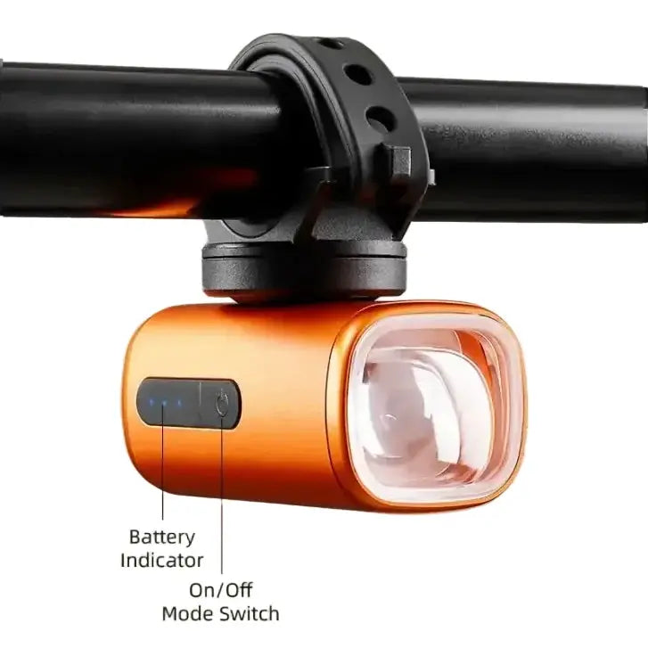 Habicare 1300-Lumen Aluminum Waterproof Bicycle Headlight 1300-Lumen Aluminum Waterproof Bicycle Headlight