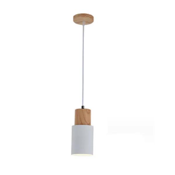 White Metal Lampshade Simple Pendant Hanging Light Lamp by salelink.co.nz