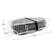 Amber 240 LED Beacon Strobe Emergency Flashing Light Warning Lamp Truck by salelink.co.nz