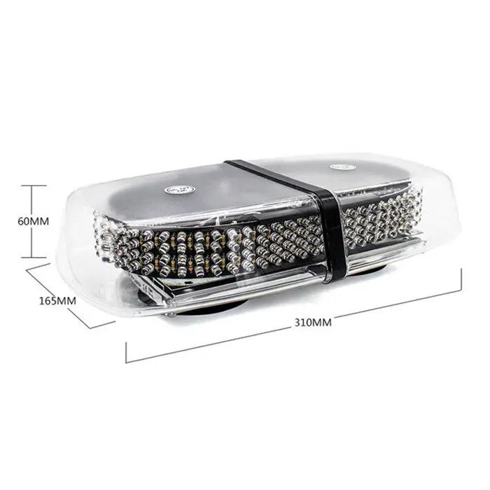 Amber 240 LED Beacon Strobe Emergency Flashing Light Warning Lamp Truck by salelink.co.nz