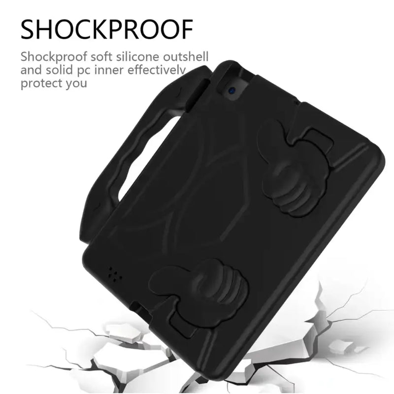 techplus EVA Protective Case for iPad Pro 9.7" – Kids Tablet Cover with Handle & Thumbs up Stands Kickstand EVA Protective Case For iPad Pro 9.7 Inch Kickstand