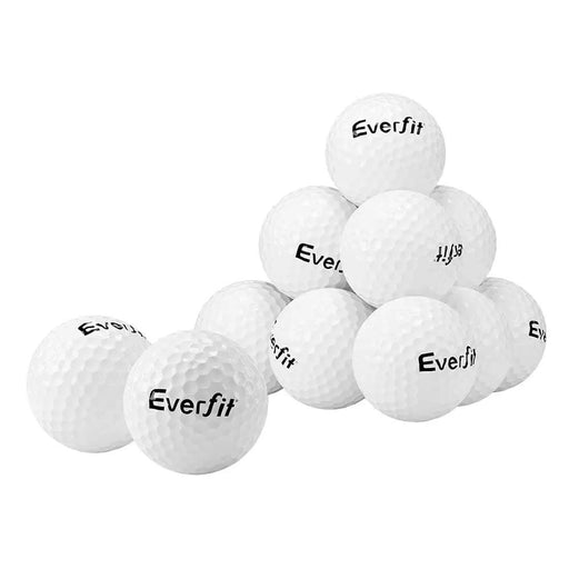 SportZone.co.nz Sports & Fitness > Ball Sports > Soccer & Soccer Accessories Everfit 12Pcs Golf Ball Set Reusable Distance Golf Balls Practice Training Everfit 12Pcs Golf Ball Set Reusable Distance Golf Balls Practice Training