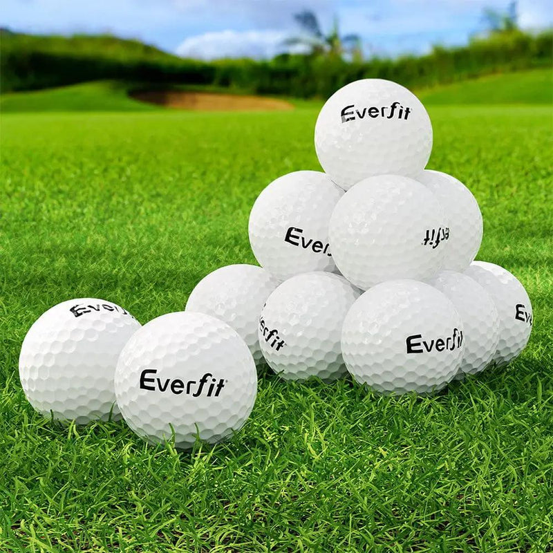 SportZone.co.nz Sports & Fitness > Ball Sports > Soccer & Soccer Accessories Everfit 12Pcs Golf Ball Set Reusable Distance Golf Balls Practice Training Everfit 12Pcs Golf Ball Set Reusable Distance Golf Balls Practice Training