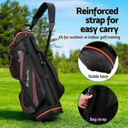 Everfit 14 Ways Dividers Golf Bag Stand Insulated Carry Bag Zippered Rain Cover by SportZone.co.nz