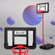 SportZone.co.nz Sports & Fitness > Ball Sports > Basketball & Basketball Accessories Everfit 1.6M Kids Basketball Hoop Stand System Portable Everfit 1.6M Kids Basketball Hoop Stand System Portable