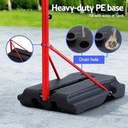 SportZone.co.nz Sports & Fitness > Ball Sports > Basketball & Basketball Accessories Everfit 1.6M Kids Basketball Hoop Stand System Portable Everfit 1.6M Kids Basketball Hoop Stand System Portable