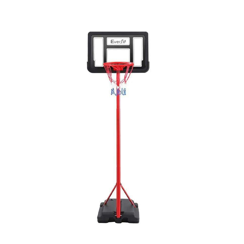 SportZone.co.nz Sports & Fitness > Ball Sports > Basketball & Basketball Accessories Everfit 1.6M Kids Basketball Hoop Stand System Portable Everfit 1.6M Kids Basketball Hoop Stand System Portable