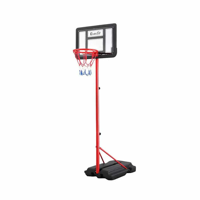 SportZone.co.nz Sports & Fitness > Ball Sports > Basketball & Basketball Accessories Everfit 1.6M Kids Basketball Hoop Stand System Portable Everfit 1.6M Kids Basketball Hoop Stand System Portable
