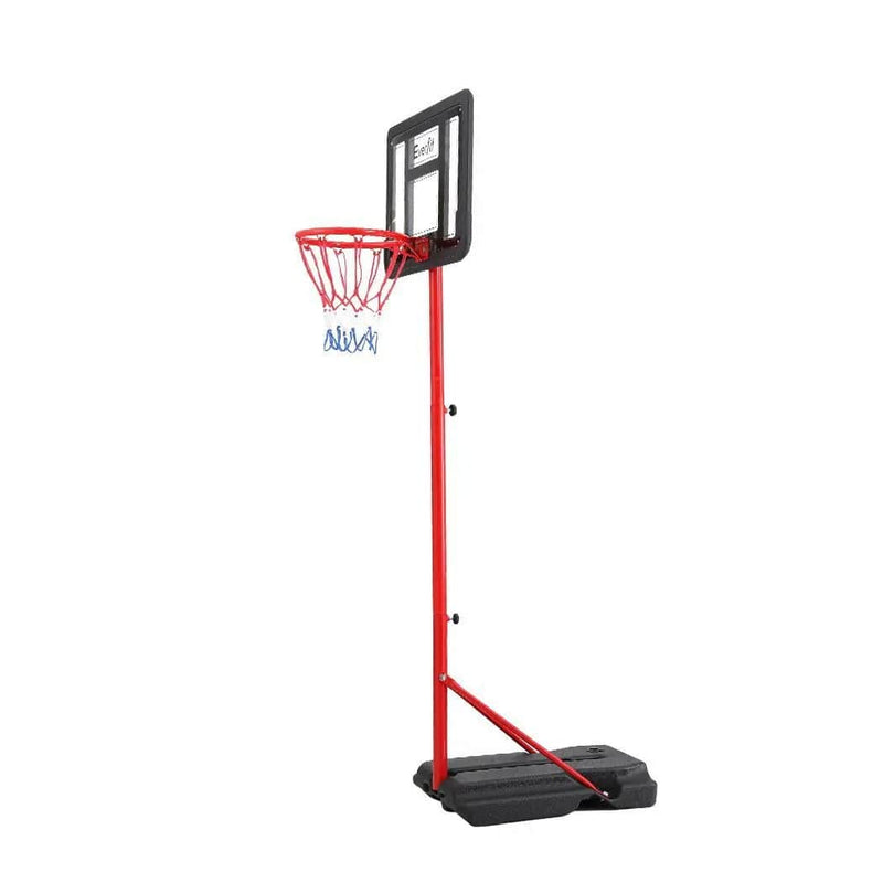 SportZone.co.nz Sports & Fitness > Ball Sports > Basketball & Basketball Accessories Everfit 1.6M Kids Basketball Hoop Stand System Portable Everfit 1.6M Kids Basketball Hoop Stand System Portable