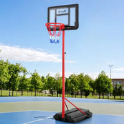 SportZone.co.nz Sports & Fitness > Ball Sports > Basketball & Basketball Accessories Everfit 1.6M Kids Basketball Hoop Stand System Portable Everfit 1.6M Kids Basketball Hoop Stand System Portable