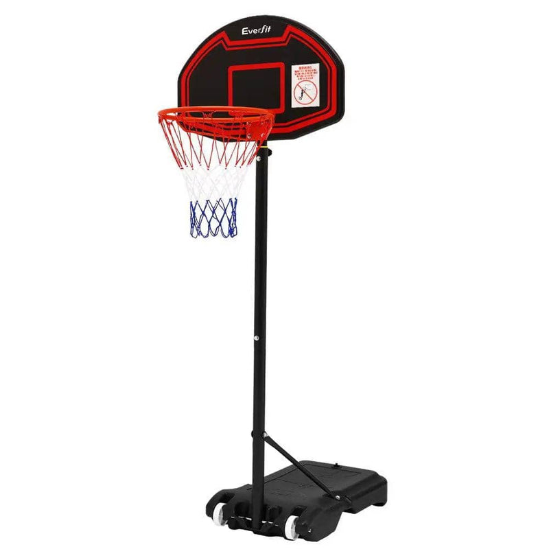 SportZone.co.nz Sports & Fitness > Ball Sports > Basketball & Basketball Accessories Everfit 2.1M Basketball Hoop Stand System Adjustable Portable Pro Kids Black Everfit 2.1M Basketball Hoop Stand System Adjustable Portable Pro Kids Black