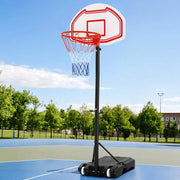 SportZone.co.nz Sports & Fitness > Ball Sports > Basketball & Basketball Accessories Everfit 2.1M Basketball Hoop Stand System Adjustable Portable Pro Kids White Everfit 2.1M Basketball Hoop Stand System Adjustable Portable Pro Kids White