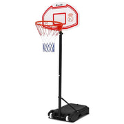 SportZone.co.nz Sports & Fitness > Ball Sports > Basketball & Basketball Accessories Everfit 2.1M Basketball Hoop Stand System Adjustable Portable Pro Kids White Everfit 2.1M Basketball Hoop Stand System Adjustable Portable Pro Kids White