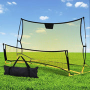 SportZone.co.nz Sports & Fitness > Ball Sports > Soccer & Soccer Accessories Everfit 2.1m Football Soccer Net Portable Goal Net Rebounder Sports Training Yellow Everfit 2.1m Football Soccer Net Portable Goal Net Rebounder Sports Training Yellow