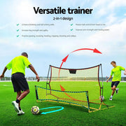 SportZone.co.nz Sports & Fitness > Ball Sports > Soccer & Soccer Accessories Everfit 2.1m Football Soccer Net Portable Goal Net Rebounder Sports Training Yellow Everfit 2.1m Football Soccer Net Portable Goal Net Rebounder Sports Training Yellow