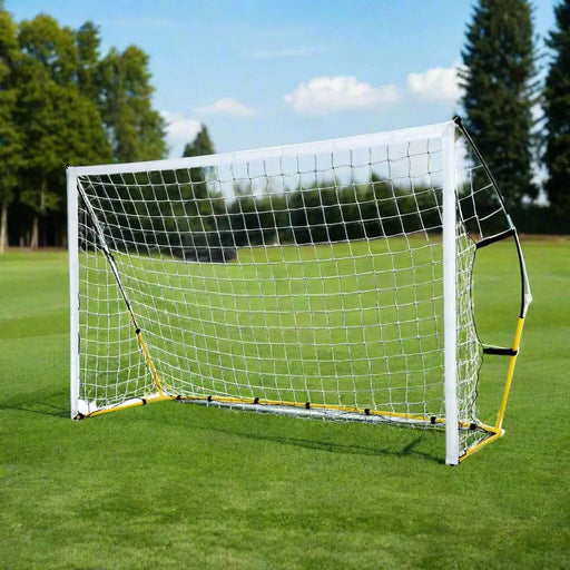 SportZone.co.nz Sports & Fitness > Fitness Accessories Everfit 2.4m Football Soccer Net Portable Goal Net Rebounder Sports Training Everfit 2.4m Football Soccer Net Portable Goal Net Rebounder Sports Training