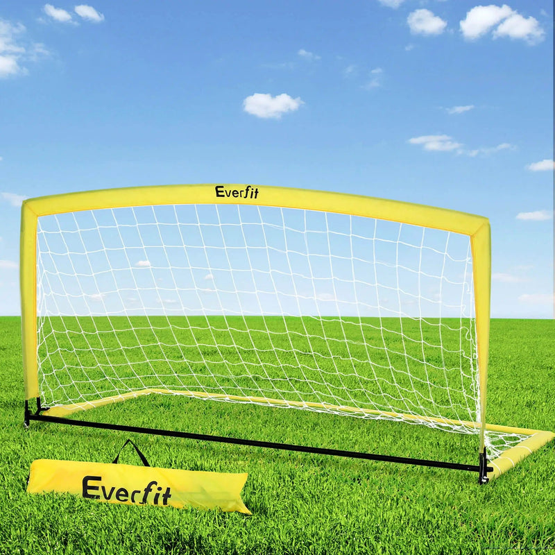 SportZone.co.nz Sports & Fitness > Ball Sports > Soccer & Soccer Accessories Everfit 2m Football Soccer Net Portable Goal Net Rebounder Sports Training Everfit 2m Football Soccer Net Portable Goal Net Rebounder Sports Training