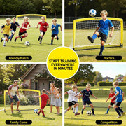 SportZone.co.nz Sports & Fitness > Ball Sports > Soccer & Soccer Accessories Everfit 2m Football Soccer Net Portable Goal Net Rebounder Sports Training Everfit 2m Football Soccer Net Portable Goal Net Rebounder Sports Training