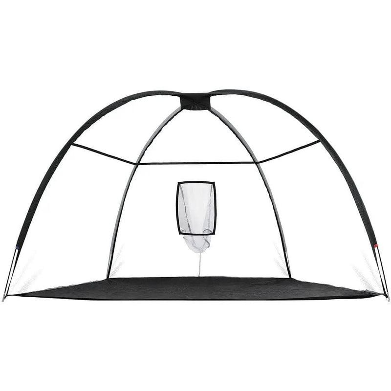 SportZone.co.nz Sports & Fitness > Golf > Golf Training Aids Everfit 3.5m Golf Practice Net Portable Training Aid Driving Target Tent Black Everfit 3.5m Golf Practice Net Portable Training Aid Driving Target Tent Black