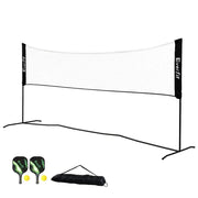 SportZone.co.nz Sports & Fitness > Ball Sports > Netball & Netball Accessories Everfit 3.6M Portable Sports Net For Badminton Tennis Volleyball Adjustable Everfit 3.6M Portable Sports Net For Badminton