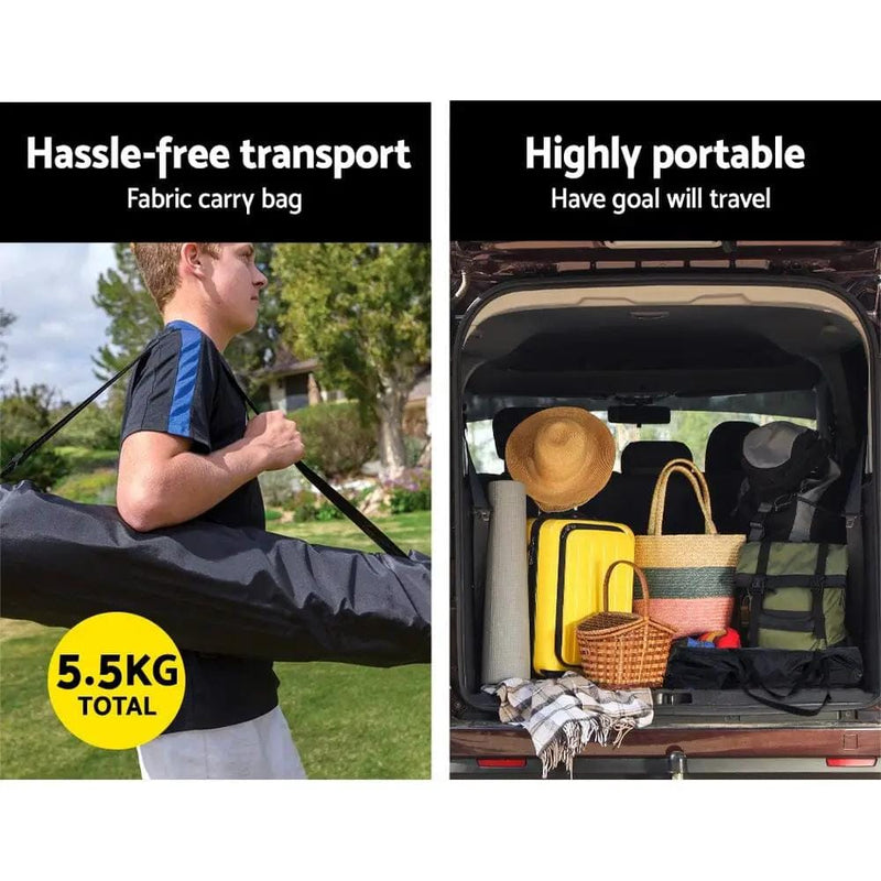 SportZone.co.nz Sports & Fitness > Fitness Accessories Everfit 3.6m Portable Soccer Goal Net For Training Everfit 3.6m Portable Soccer Goal Net For Training