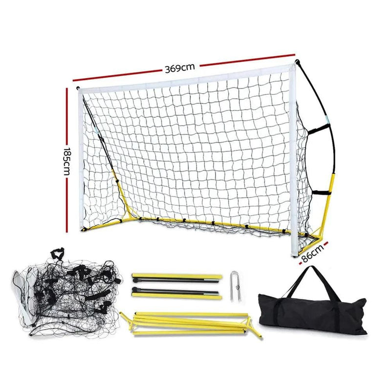 SportZone.co.nz Sports & Fitness > Fitness Accessories Everfit 3.6m Portable Soccer Goal Net For Training Everfit 3.6m Portable Soccer Goal Net For Training