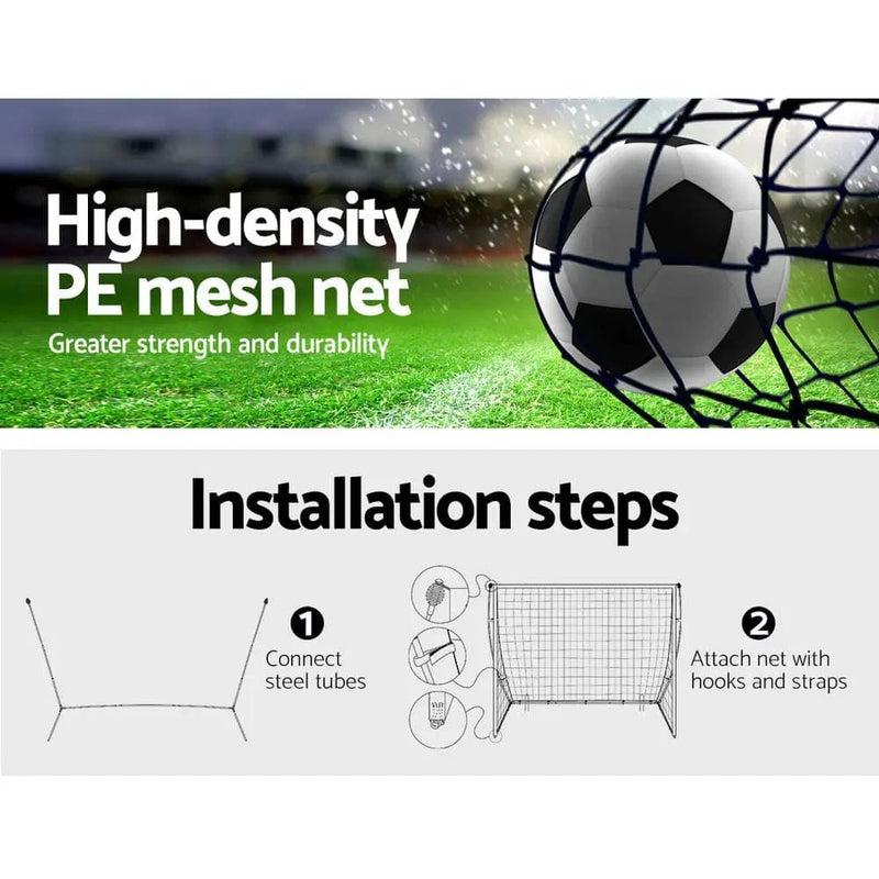 SportZone.co.nz Sports & Fitness > Fitness Accessories Everfit 3.6m Portable Soccer Goal Net For Training Everfit 3.6m Portable Soccer Goal Net For Training