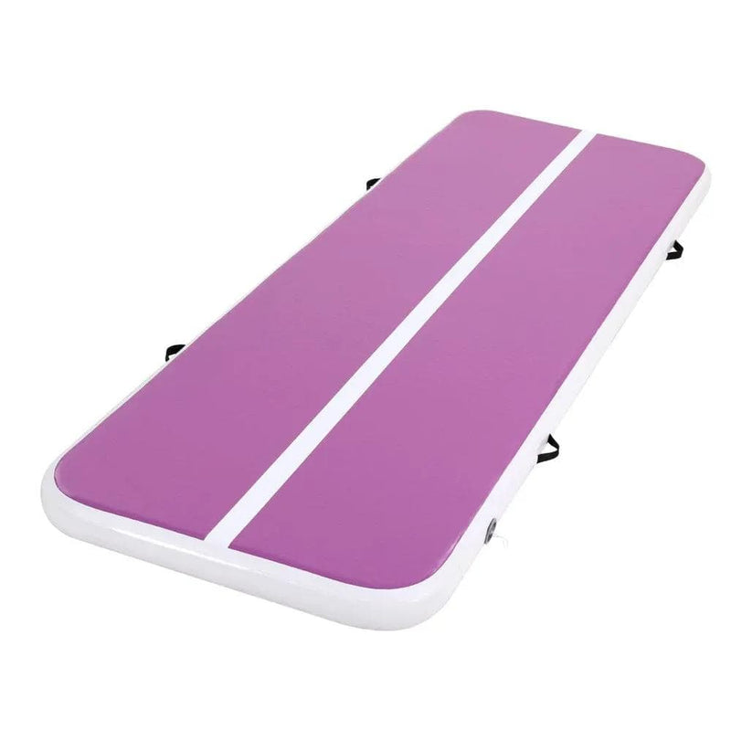 SportZone.co.nz Sports & Fitness > Exercise, Gym & Fitness > Gymnastics Everfit 3M Air Track Inflatable Gymnastics Mat Purple With Pump Everfit 3M Air Track Gymnastics Mat Purple With Pump