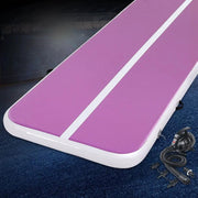 SportZone.co.nz Sports & Fitness > Exercise, Gym & Fitness > Gymnastics Everfit 3M Air Track Inflatable Gymnastics Mat Purple With Pump Everfit 3M Air Track Gymnastics Mat Purple With Pump