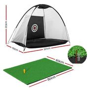 SportZone.co.nz Sports & Fitness > Golf Everfit 3M Golf Practice Net And Training Mat With Target Everfit Golf Practice Net With Mat And Target