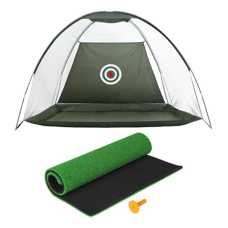 SportZone.co.nz Sports & Fitness > Golf Everfit 3M Golf Practice Net And Training Mat Set With Driving Target Everfit 3M Golf Practice Net And Training Mat