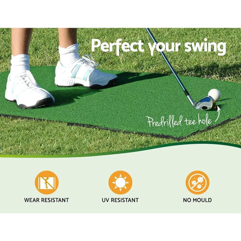 SportZone.co.nz Sports & Fitness > Golf Everfit 3M Golf Practice Net And Training Mat Set With Driving Target Everfit 3M Golf Practice Net And Training Mat