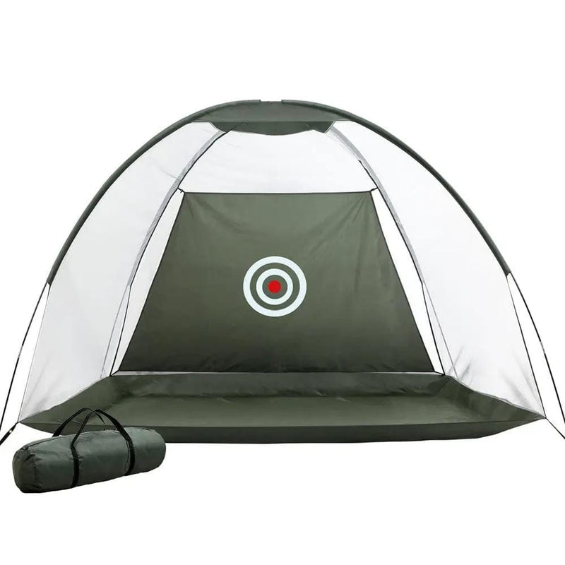 SportZone.co.nz Sports & Fitness > Golf Everfit 3M Golf Practice Net Portable Training Aid Driving Target Tent Green Everfit 3M Golf Practice Net Portable Training Aid Driving Target Tent Green