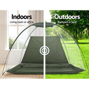 SportZone.co.nz Sports & Fitness > Golf Everfit 3M Golf Practice Net Portable Training Aid Driving Target Tent Green Everfit 3M Golf Practice Net Portable Training Aid Driving Target Tent Green
