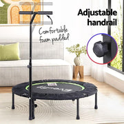 SportZone.co.nz Sports & Fitness > Trampolines > Trampolines & Accessories Everfit 40inch Fitness Foldable Trampoline Jumping Rebounder Home Gym Handrail Everfit 40inch Fitness Foldable Trampoline Jumping Rebounder Home Gym Handrail