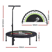 SportZone.co.nz Sports & Fitness > Trampolines > Trampolines & Accessories Everfit 40inch Fitness Foldable Trampoline Jumping Rebounder Home Gym Handrail Everfit 40inch Fitness Foldable Trampoline Jumping Rebounder Home Gym Handrail
