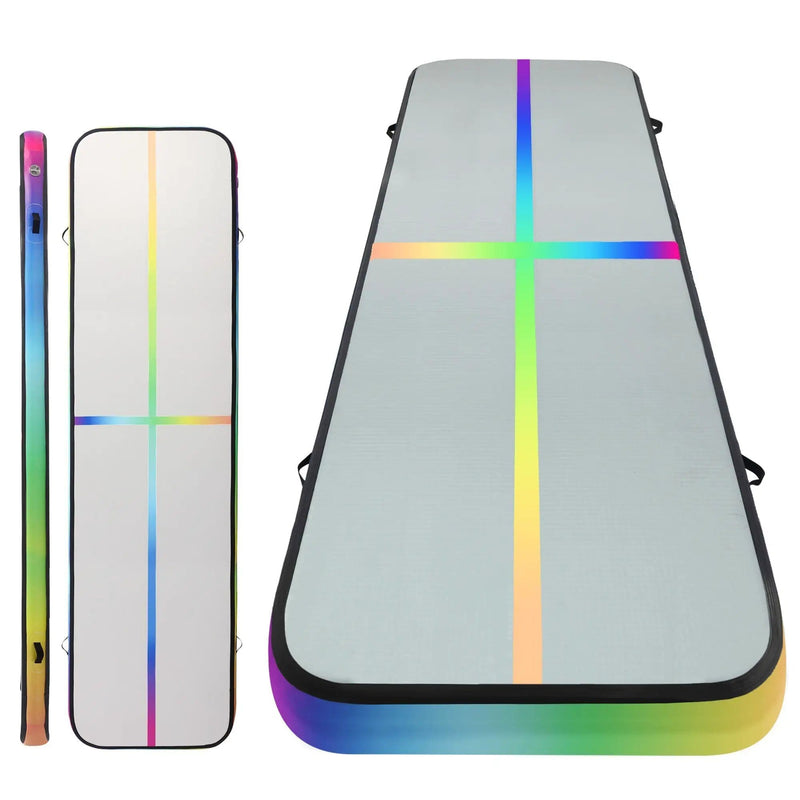 SportZone.co.nz Sports & Fitness > Fitness Accessories Everfit 4M Air Track Gymnastics Tumbling Exercise Cheerleading Mat Inflatable Everfit Air Track Tumbling Mat For Gymnastics And Yoga