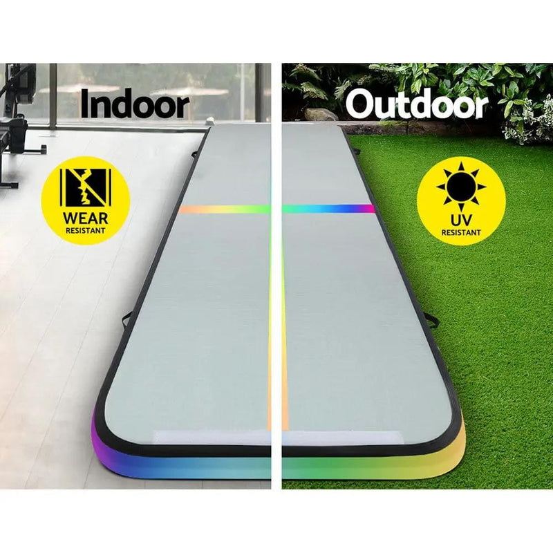 SportZone.co.nz Sports & Fitness > Fitness Accessories Everfit 4X1M Air Track Inflatable Tumbling Mat for Gymnastics and Yoga Everfit 4x1m Air Track Inflatable Tumbling Mat