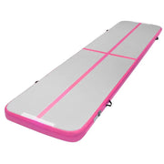 SportZone.co.nz Sports & Fitness > Exercise, Gym & Fitness > Gymnastics Everfit 4X1M Airtrack Inflatable Air Track Tumbling Mat W/Pump Floor Gymnastics Everfit Four By One Meter Air Track Mat Pink
