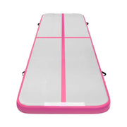 SportZone.co.nz Sports & Fitness > Exercise, Gym & Fitness > Gymnastics Everfit 4X1M Airtrack Inflatable Air Track Tumbling Mat W/Pump Floor Gymnastics Everfit Four By One Meter Air Track Mat Pink