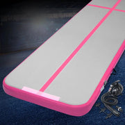 SportZone.co.nz Sports & Fitness > Exercise, Gym & Fitness > Gymnastics Everfit 4X1M Airtrack Inflatable Air Track Tumbling Mat W/Pump Floor Gymnastics Everfit Four By One Meter Air Track Mat Pink