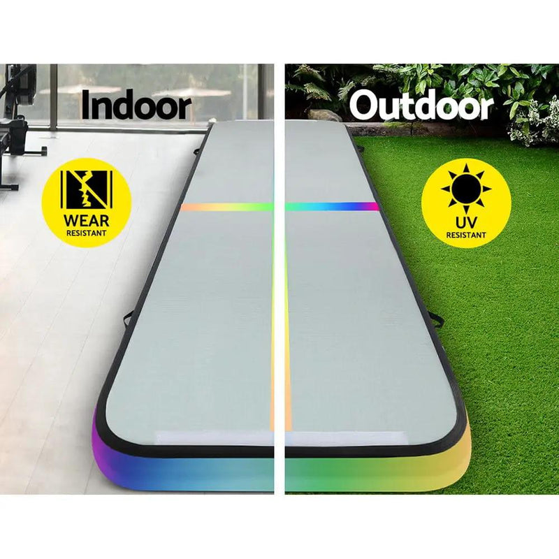 SportZone.co.nz Sports & Fitness > Fitness Accessories Everfit Air Track Inflatable Tumbling Mat For Gymnastics And Yoga Everfit Air Track Tumbling Mat For Gymnastics And Yoga